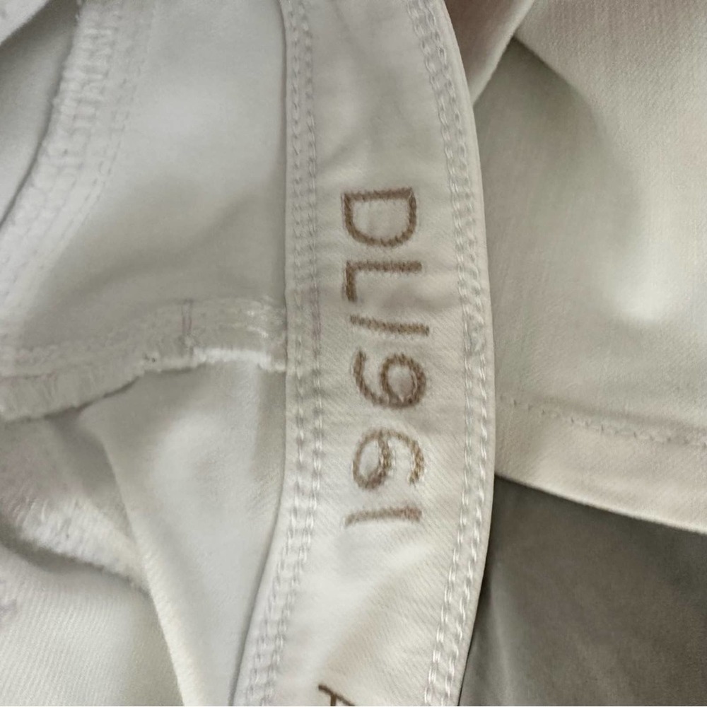 DL1961 Angel Skinny Ankle Jeans High Rise Denim White Size 28 - Picture 6 of 13